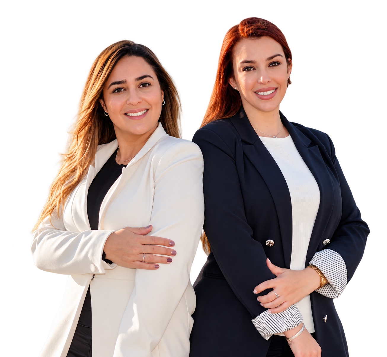 Lucila y Natalia, integrantes de Destino Punta